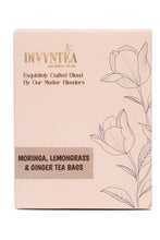 Load image into Gallery viewer, Moringa Lemongrass & Ginger Tea Bags