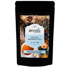 Load image into Gallery viewer, English Breakfast Tea - Divyntea - Best Tea brand in India English Breakfast whole leaf black tea blend with robust leaves by Divyntea