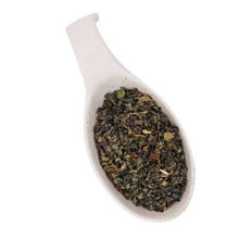 Load image into Gallery viewer, Brewed Nettle Tea showing deep green-gold iron-rich detox herbal infusion