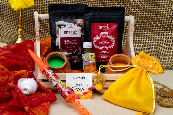 The festival of Holi is celebrated with a lot of excitement, colours and togetherness. So why not steep teas of different colors and enjoy this festival even more.