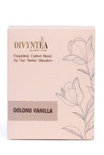 गैलरी व्यूवर में इमेज लोड करें, Divyntea Oolong Vanilla Tea box with premium Indian oolong and natural vanilla blend

