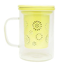 Load image into Gallery viewer, Ceramic &amp; Glass Tea Mug - Divyntea - A Unit Of VOGUE EXIM PVT LTD
