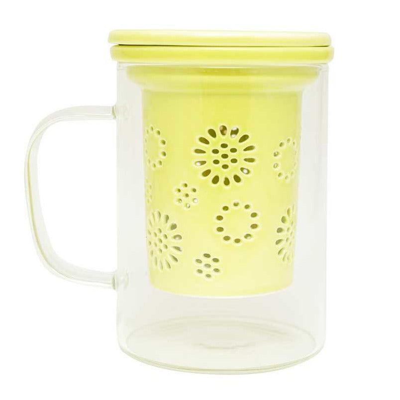 Ceramic & Glass Tea Mug - Divyntea - A Unit Of VOGUE EXIM PVT LTD