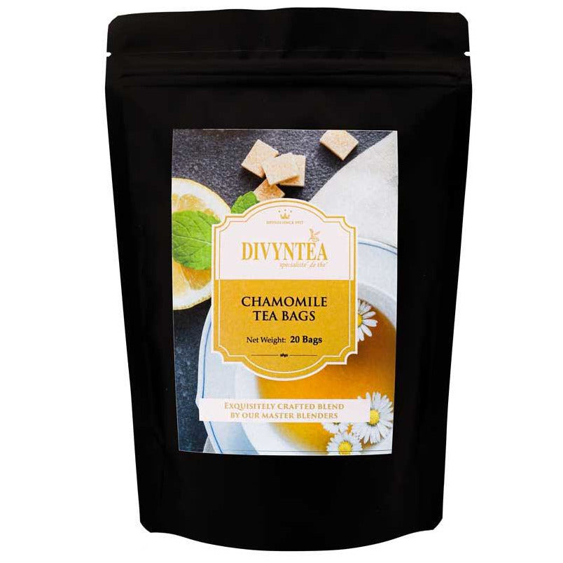 Chamomile Tea Bag - Divyntea - A Unit Of VOGUE EXIM PVT LTD