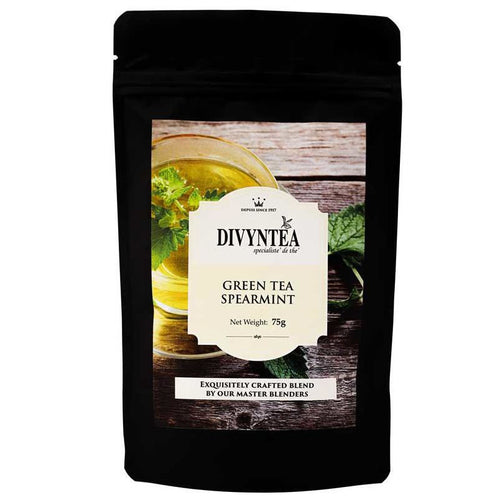 Green Tea Spearmint - Divyntea - A Unit Of VOGUE EXIM PVT LTD